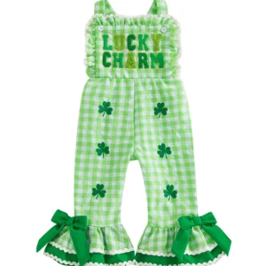 Baby Shamrock Romper