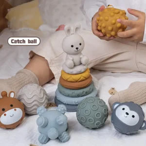 Baby Sensory Stacking Blocks